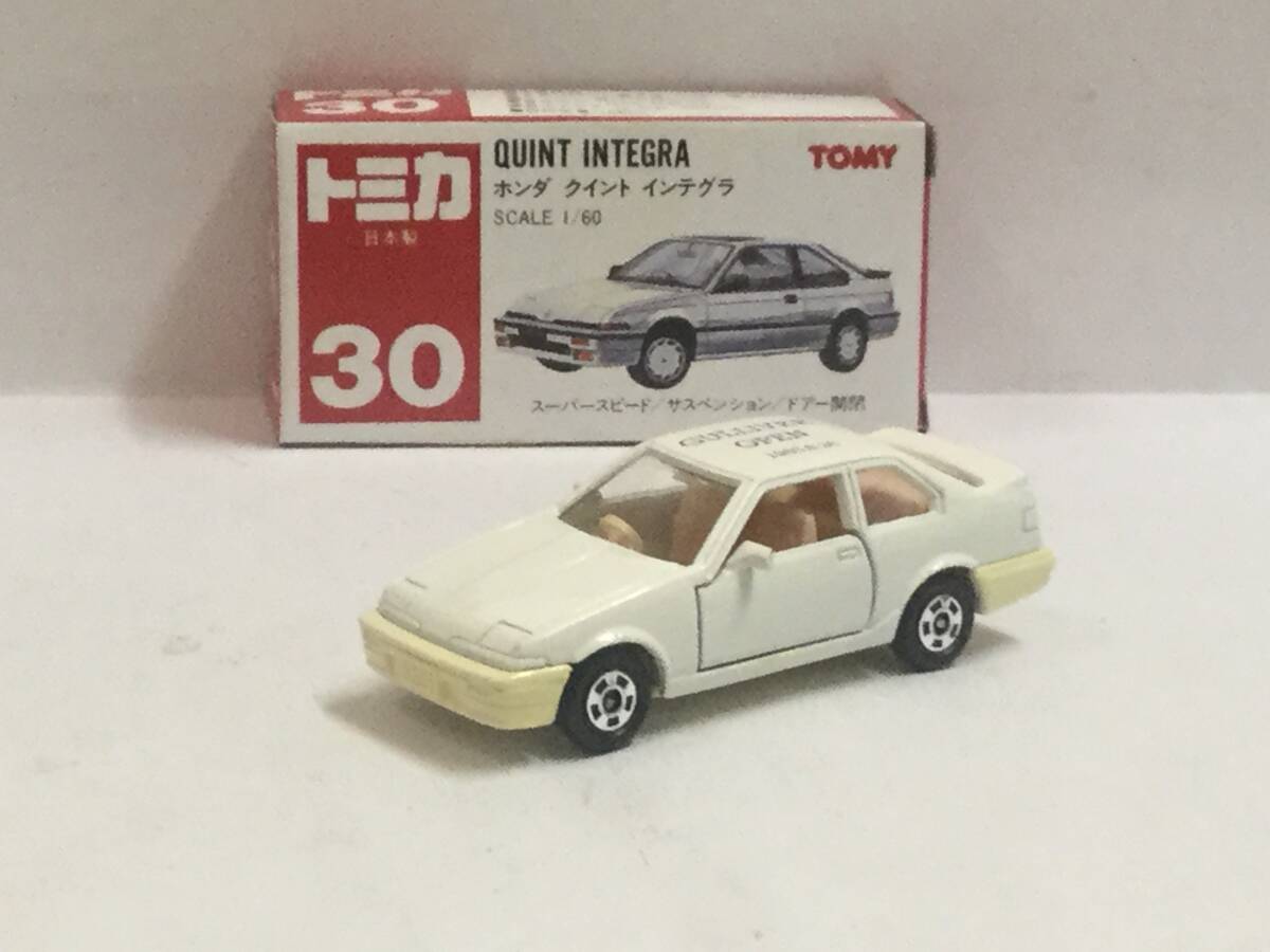 トミカ 赤箱 ガリバー特注 ホンダ クイント インテグラ 日本製(乗用車