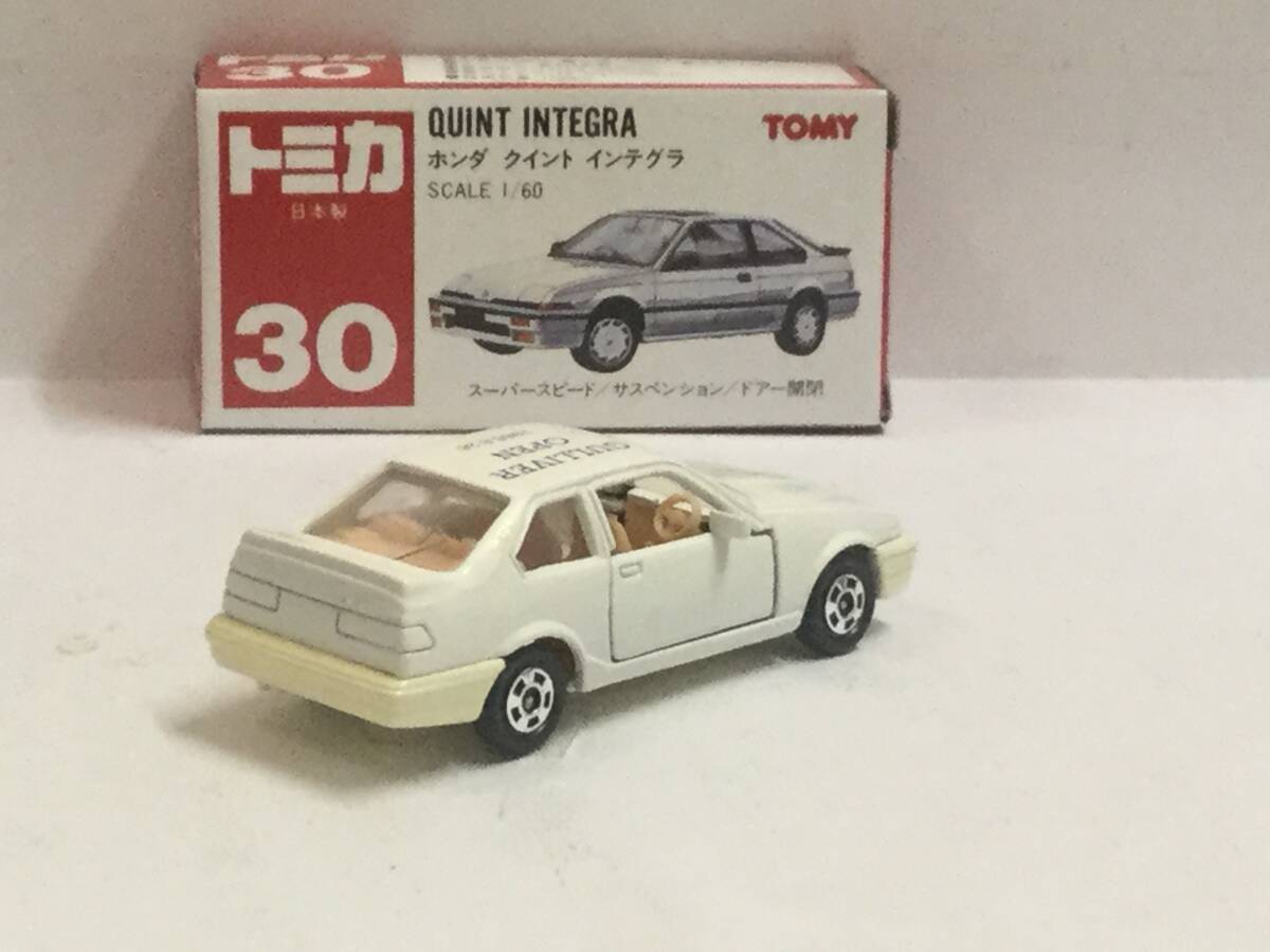 トミカ 赤箱 ガリバー特注 ホンダ クイント インテグラ 日本製(乗用車
