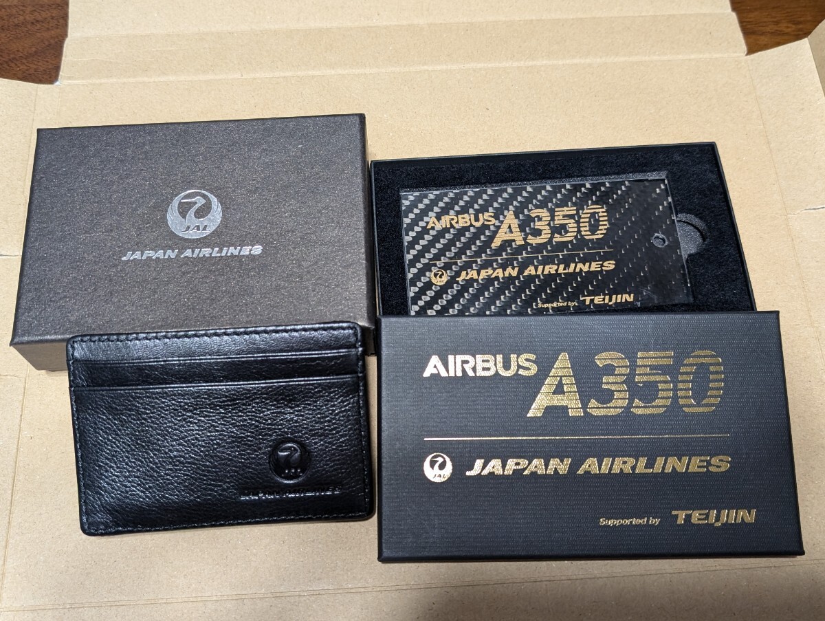 日本航空 JAL エアバスA350 就航記念 カーボンネームタグ TEIJIN製 JAL