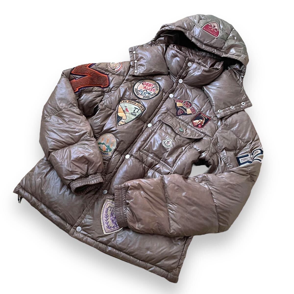 1円〜 美品/希少なXXL MONCLER モンクレール K2スペシャル フード付