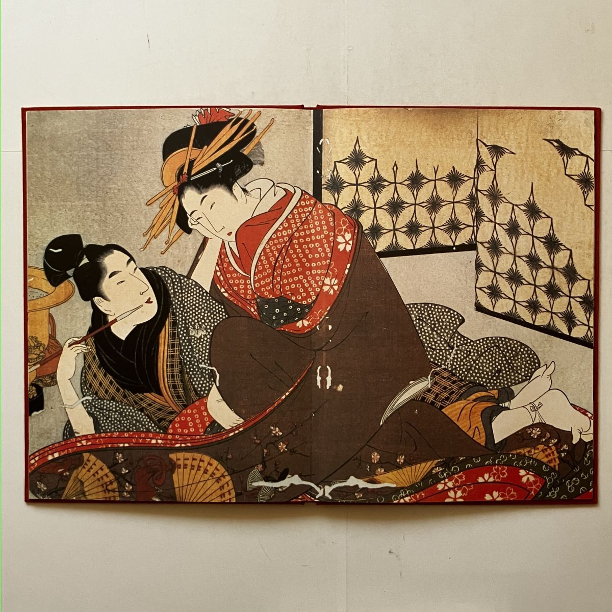 春画】喜多川歌麿「浮世絵春画名品集5」 全12図 限定300部発行 監修 