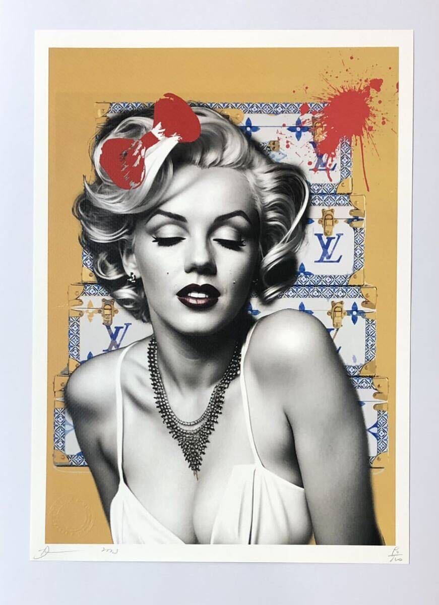 DEATH NYC アートポスター 世界限定100枚 マリリンモンロー Marilyn
