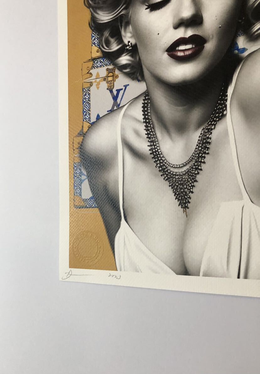 DEATH NYC アートポスター 世界限定100枚 マリリンモンロー Marilyn