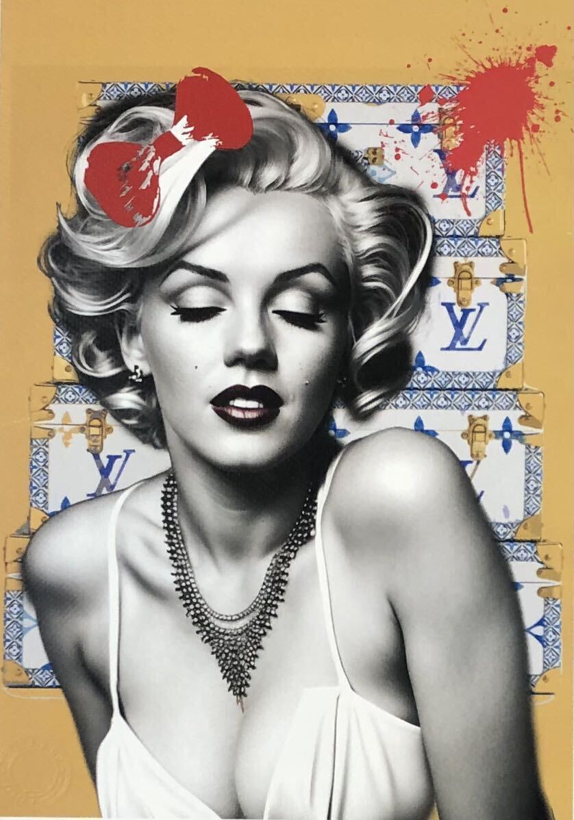 DEATH NYC アートポスター 世界限定100枚 マリリンモンロー Marilyn