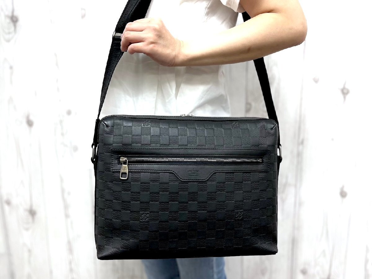極美品 LOUIS VUITTON ルイヴィトン ダミエアンフィニ カリプソMM