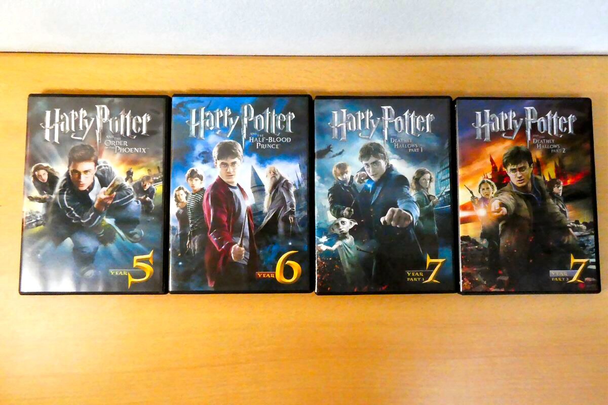 Й☆DVD☆Harry Potter☆ハリーポッター☆全8巻☆YEAR1～7 PART2☆賢者