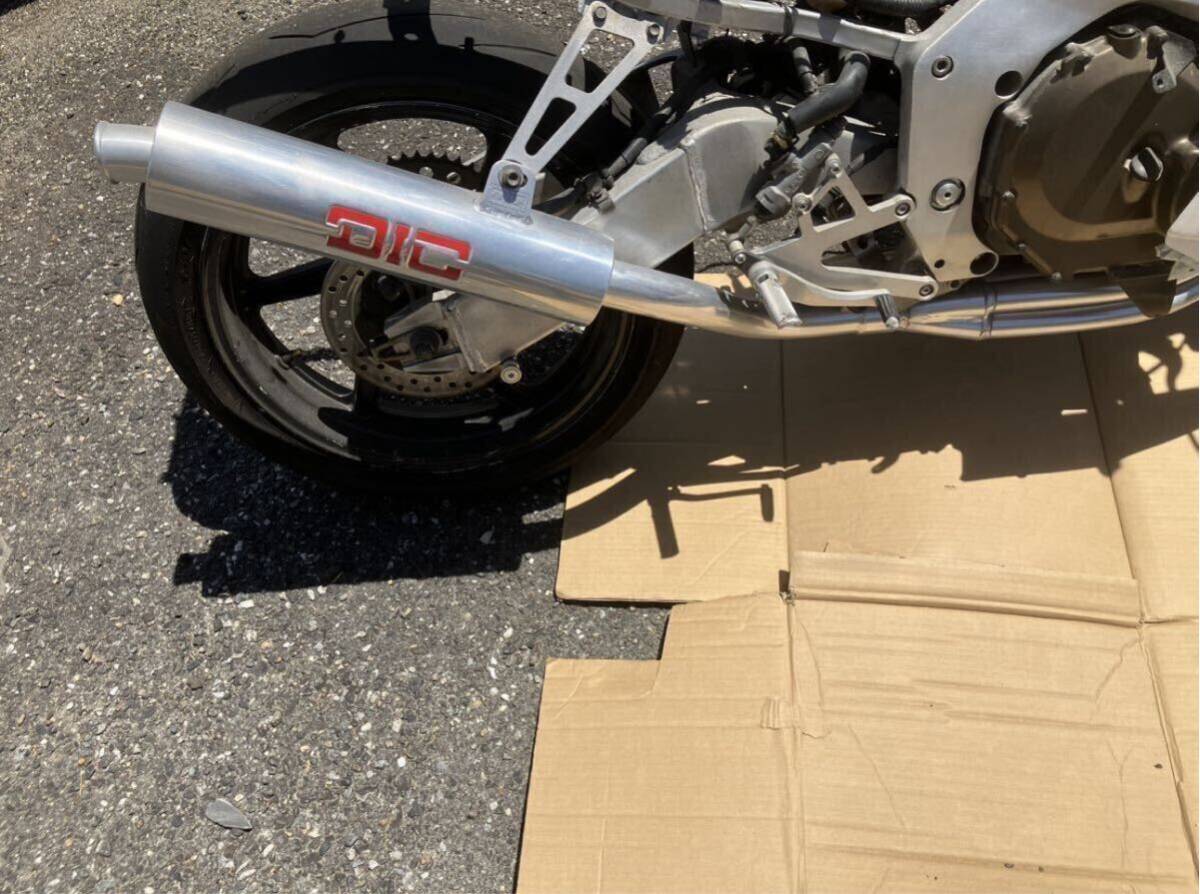 CBR250RR MC22 ダイシンオールアルミマフラー ニダボ フルエキ 程度良