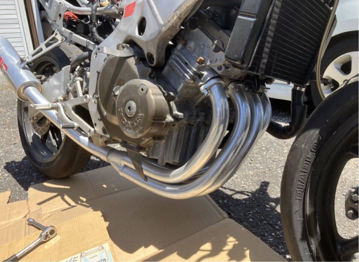 CBR250RR MC22 ダイシンオールアルミマフラー ニダボ フルエキ 程度良