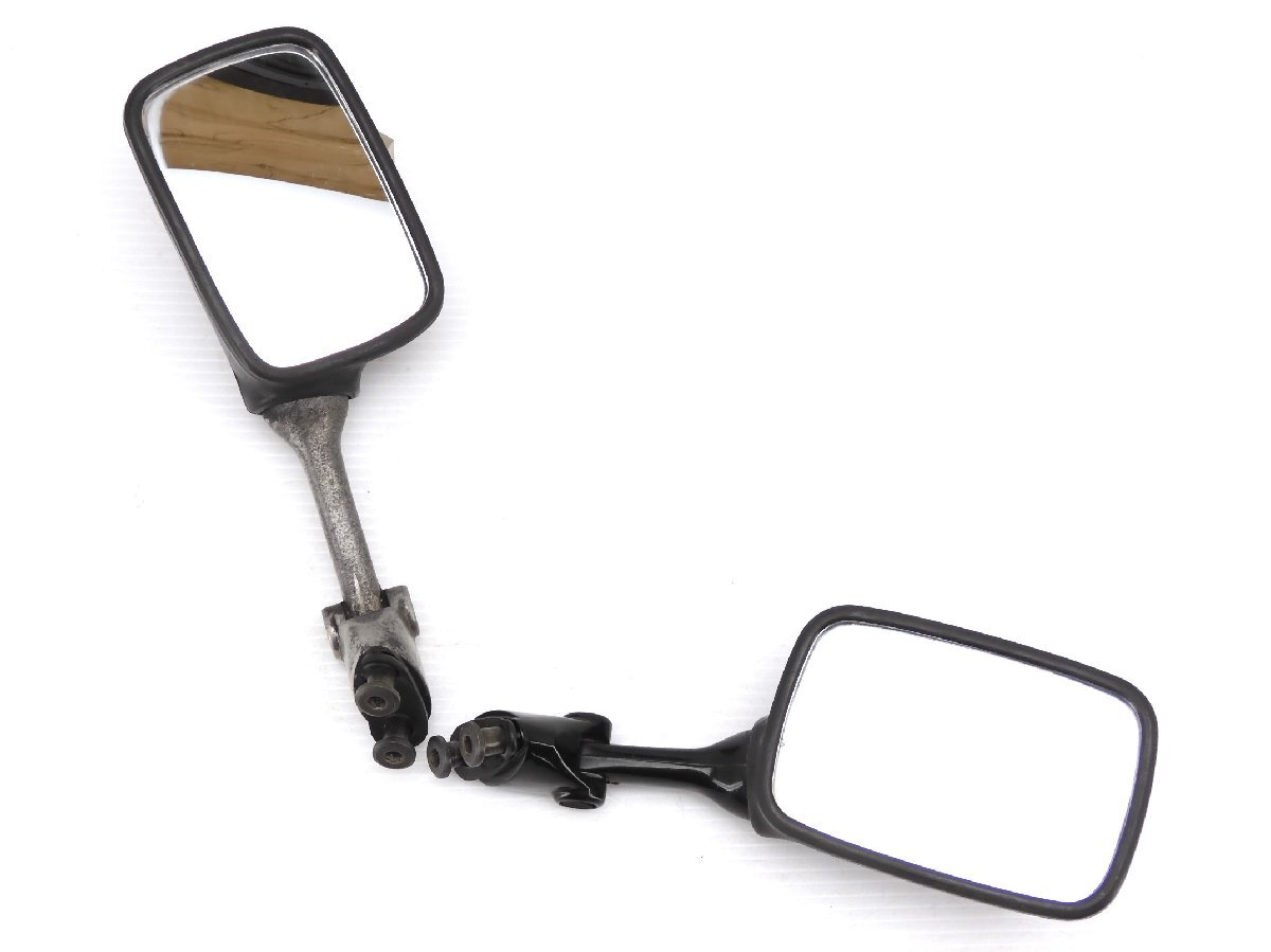 60【評価A】 GSX-R750 GSXR750 GR7DA 当時物 実動 純正 EMIGO バック ミラー 左右 セット 走行距離表示22,817km_1