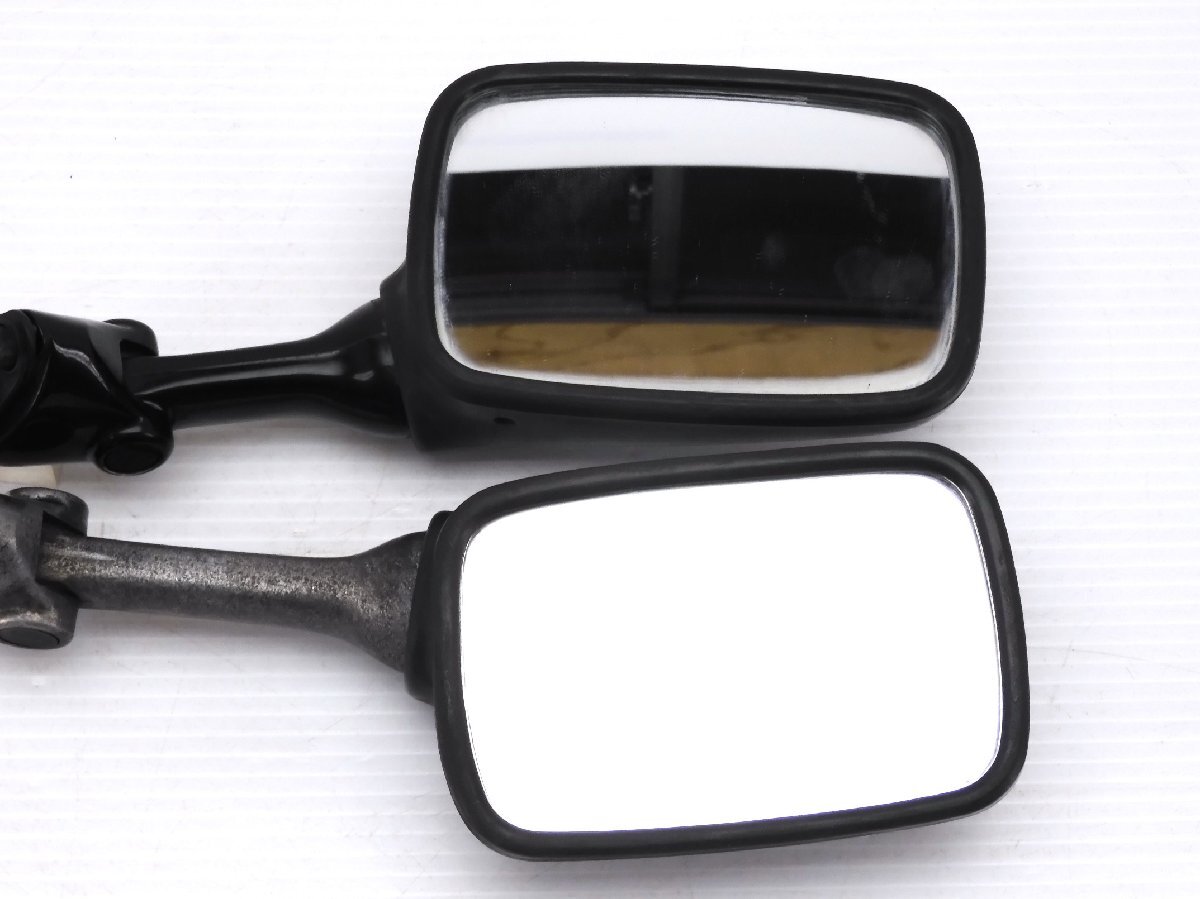 60【評価A】 GSX-R750 GSXR750 GR7DA 当時物 実動 純正 EMIGO バック ミラー 左右 セット 走行距離表示22,817km_4