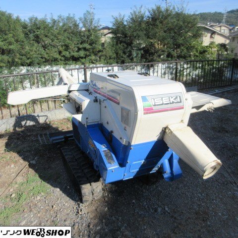 長野 ☆直接引取限定☆ イセキ ハーベスタ HM82-S ケン太82 脱穀機 7.7