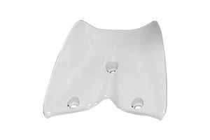 ヤマハ リモコンジョグZRエボリューション SA16J リアスポイラー アッパーキャップ ホワ