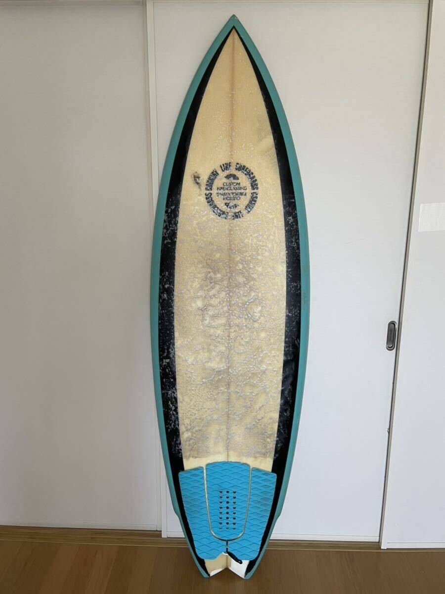 5'9ビンテージ　ツイン　オンフィンボード　直接の受渡し限定_1