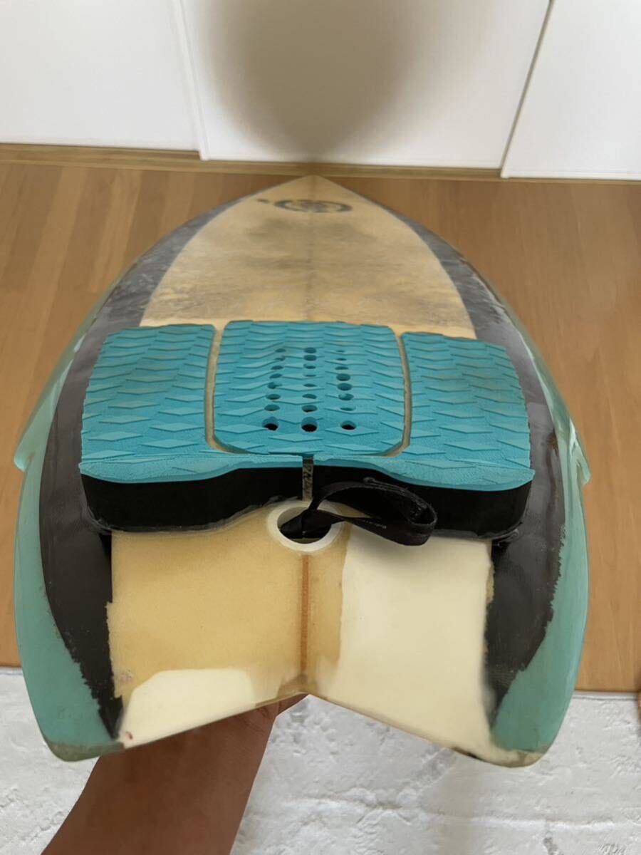 5'9ビンテージ　ツイン　オンフィンボード　直接の受渡し限定_5