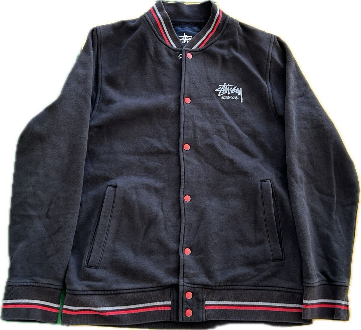 00s Stussy Sweat Varsity Jacket ステューシー スウェット バーシティ