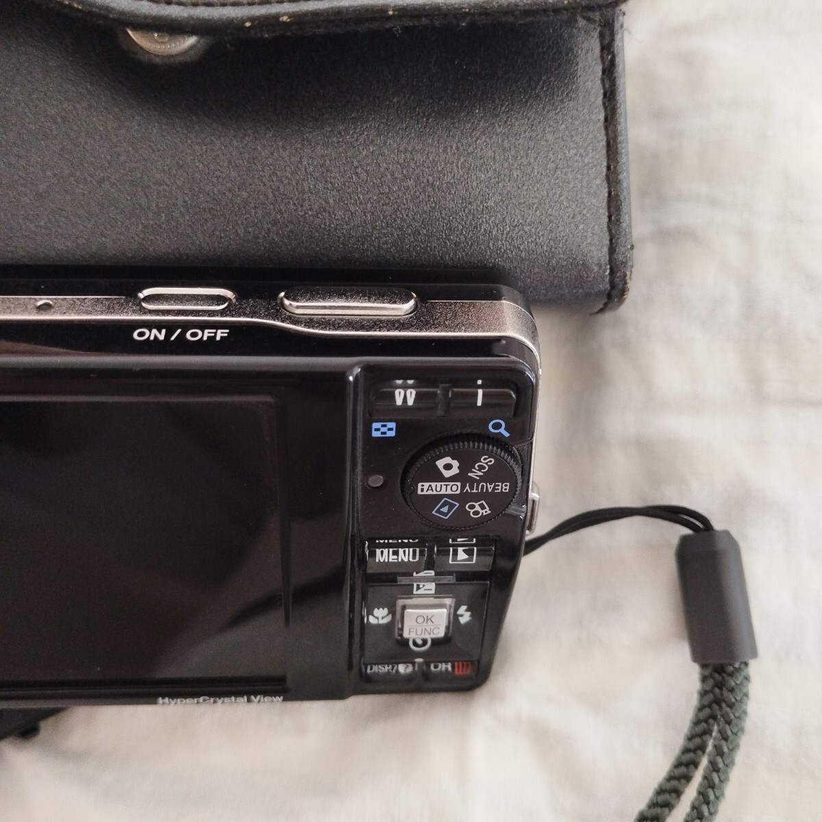 OLYMPUS バッテリー128MB付属革 ケース付き_7