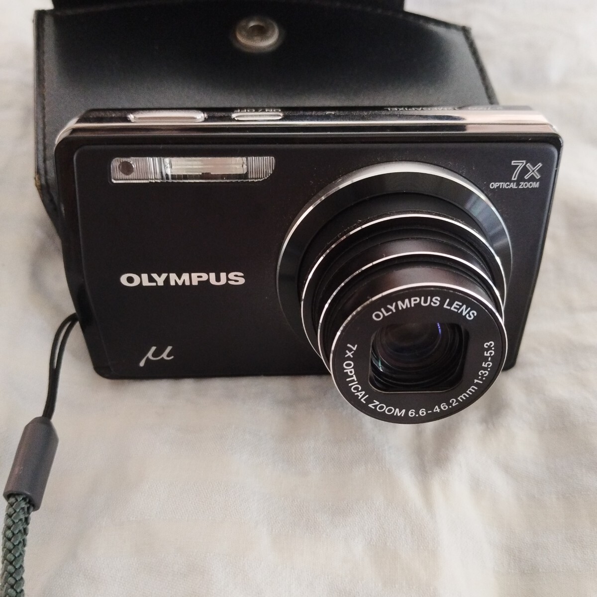OLYMPUS バッテリー128MB付属革 ケース付き_8