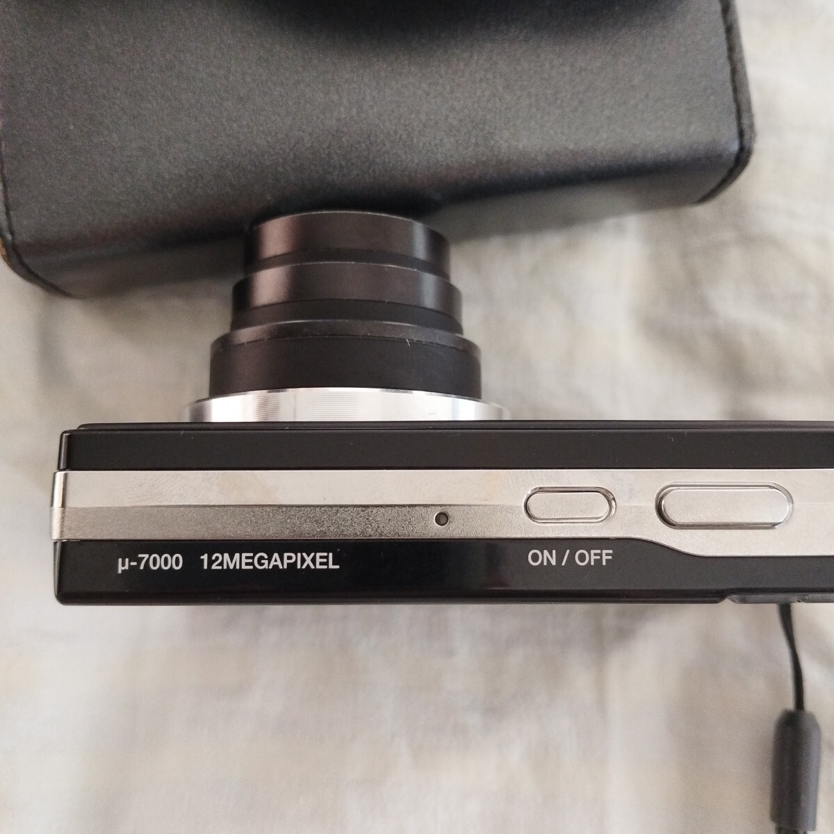 OLYMPUS バッテリー128MB付属革 ケース付き_9