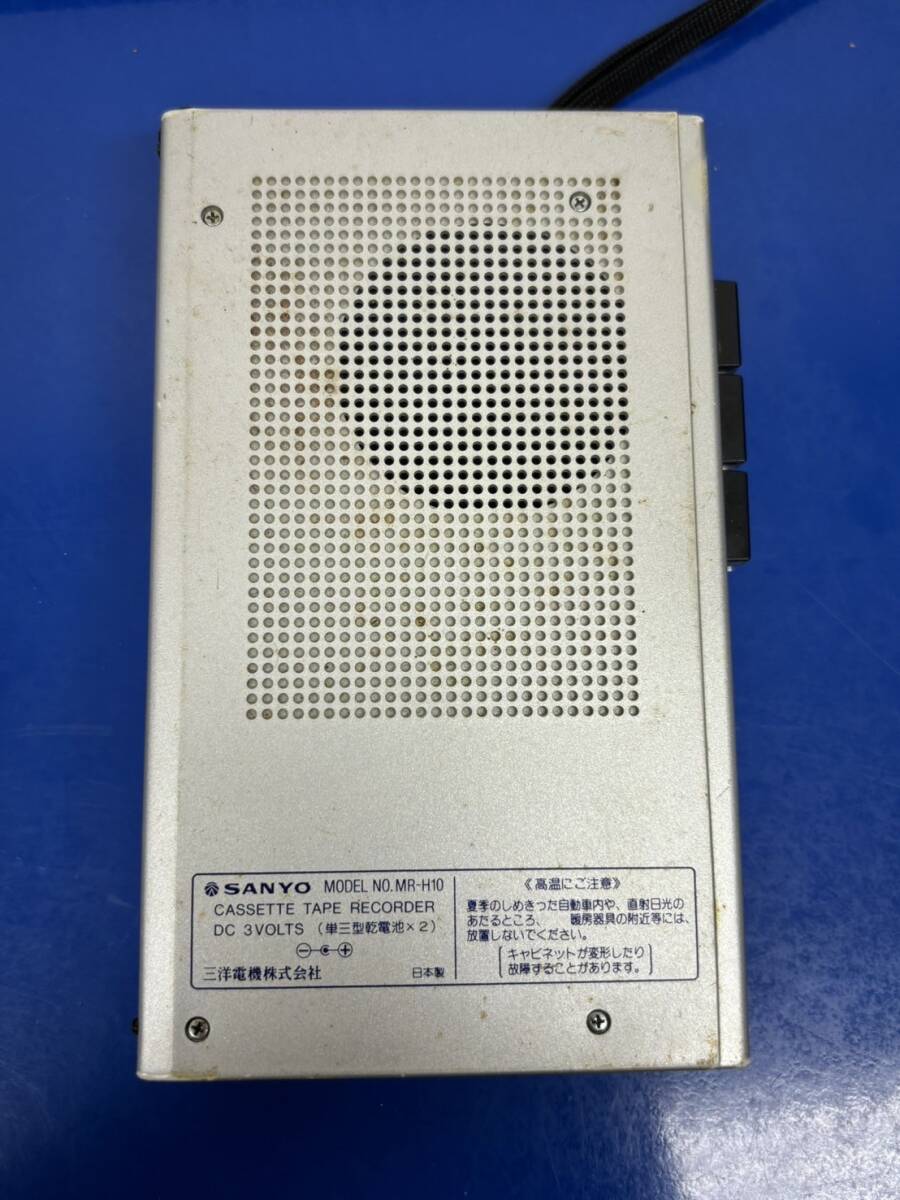 Q852-M24-161 SANYO サンヨー CASSETTE TAPE RECORDER カセットテープ