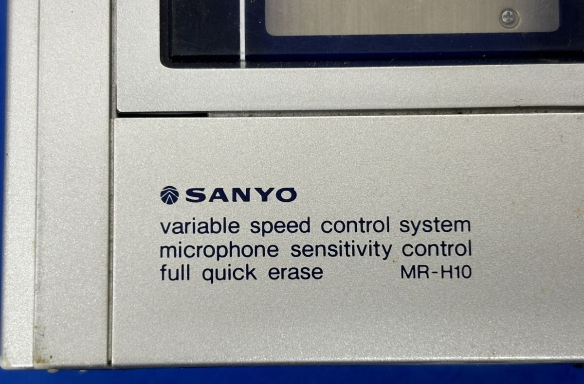Q852-M24-161 SANYO サンヨー CASSETTE TAPE RECORDER カセットテープ