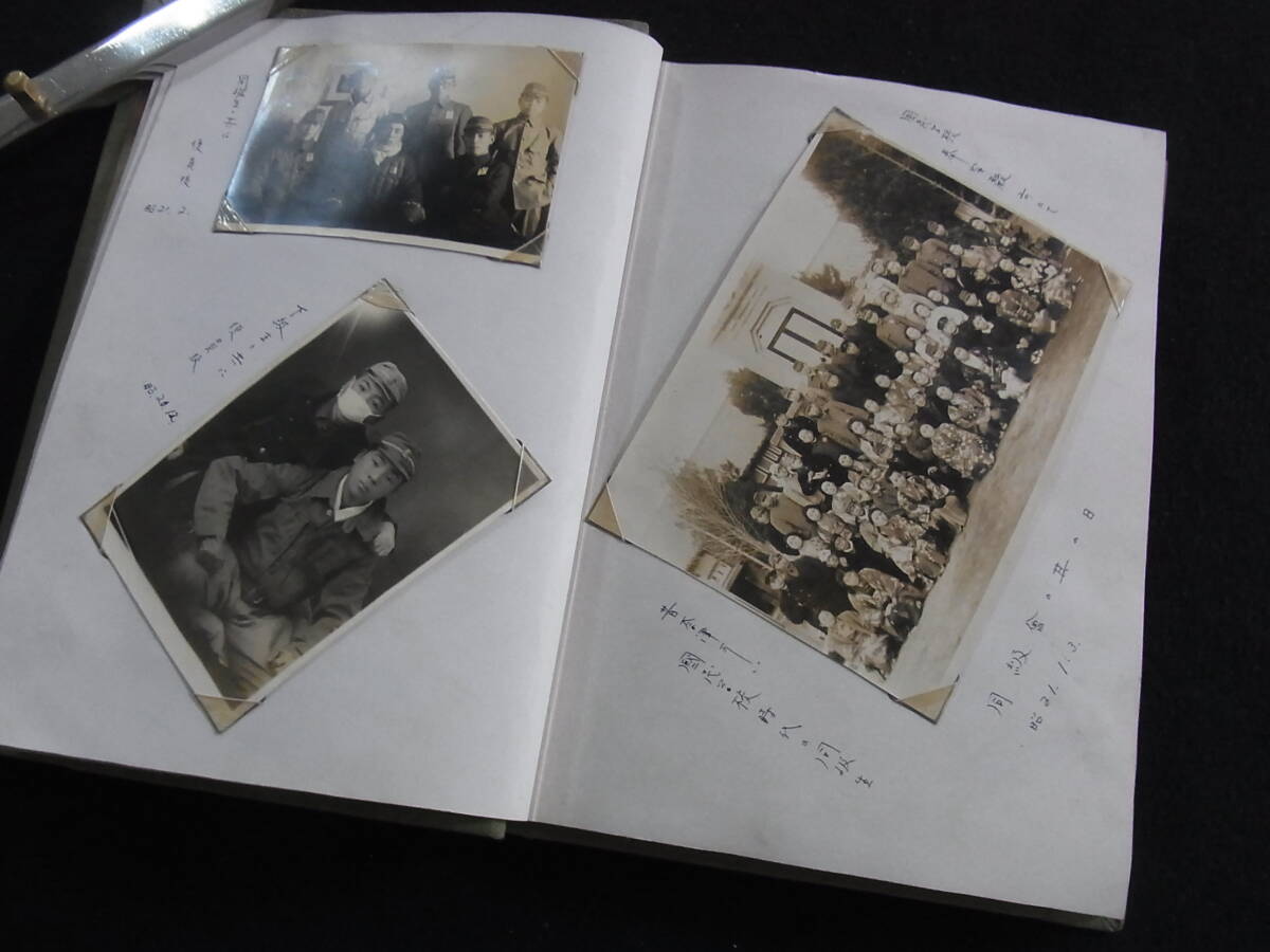 戦前/アルバム【旧日本軍 隼魁第九一四二部隊 隊員所有品】古写真60枚