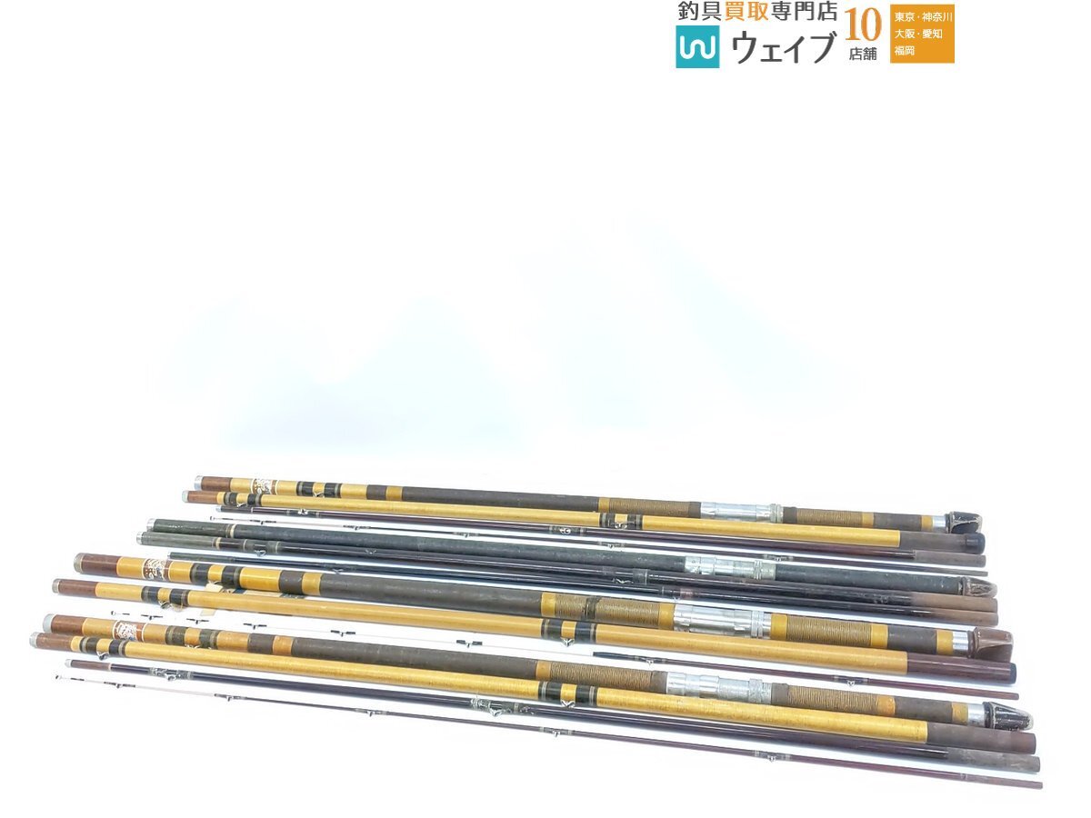 NFT NF 19L-D 5.40/4 等 石鯛竿 計4点 セット ジャンク品(磯竿)｜売買