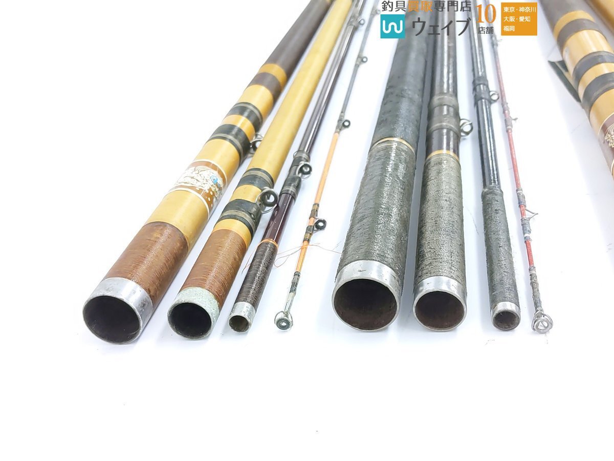 NFT NF 19L-D 5.40/4 等 石鯛竿 計4点 セット ジャンク品(磯竿)｜売買