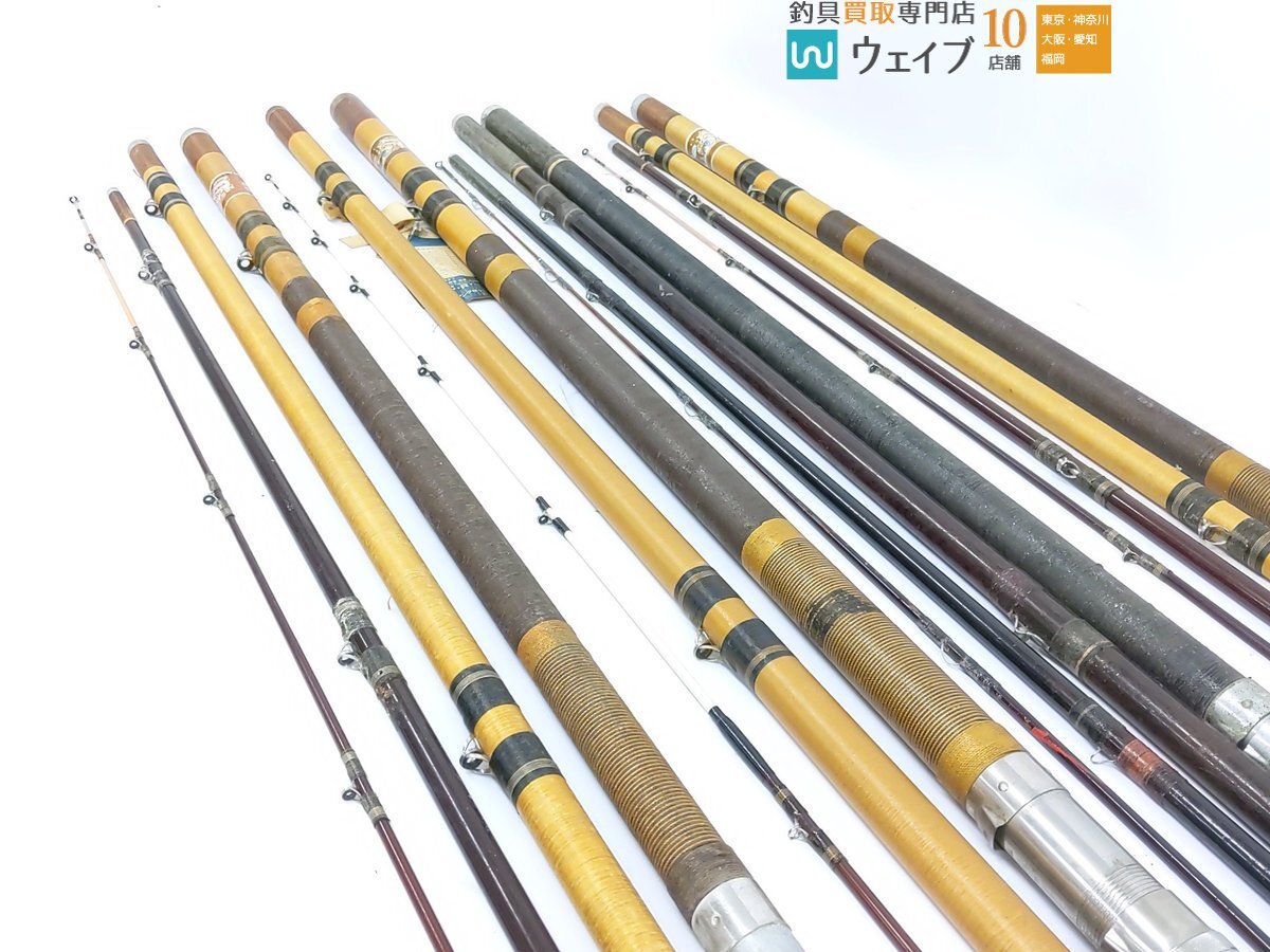 NFT NF 19L-D 5.40/4 等 石鯛竿 計4点 セット ジャンク品(磯竿)｜売買