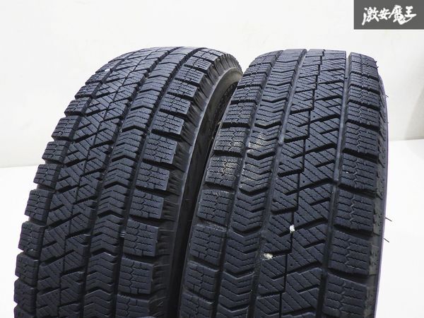 ○【売り切り】ブリヂストン VRX2 バリ山 冬用スタッドレスタイヤ 155