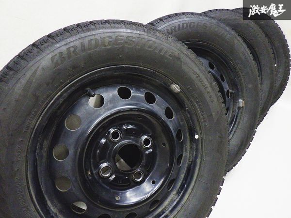 ○【売り切り】ブリヂストン VRX2 バリ山 冬用スタッドレスタイヤ 155