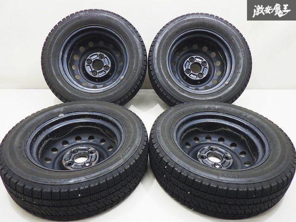 ○【売り切り】ブリヂストン VRX2 バリ山 冬用スタッドレスタイヤ 155