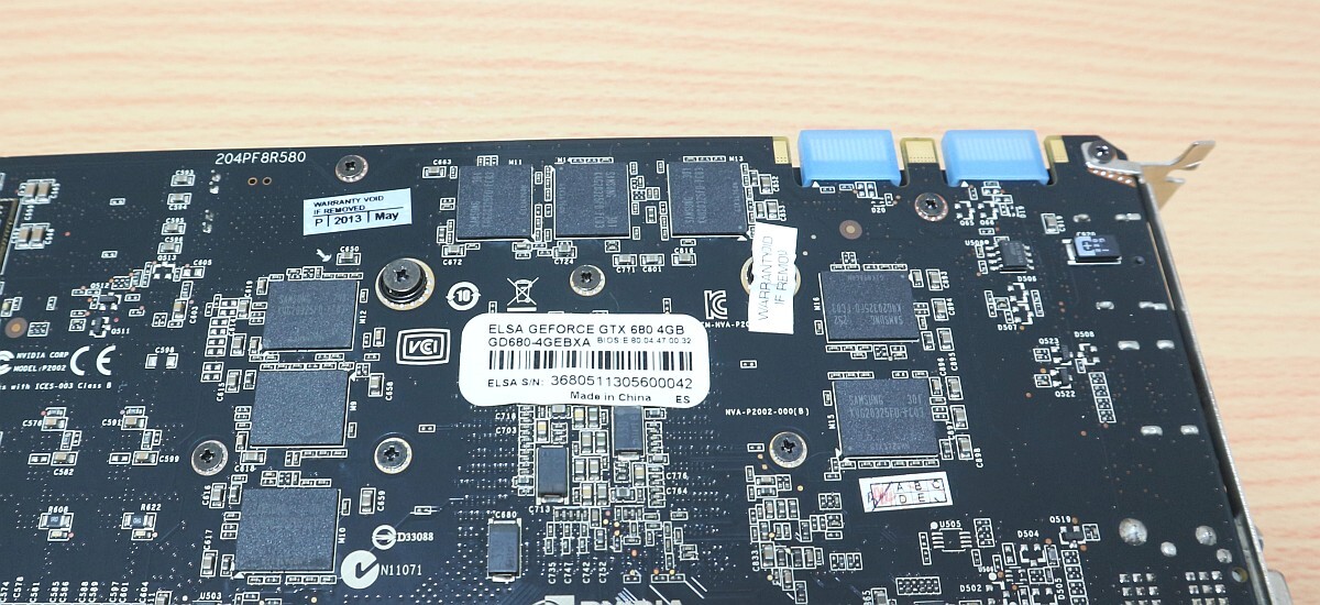 グラフィックボード ELSA GD680-4GEBXA GeForce GTX680 4GB GDDR5