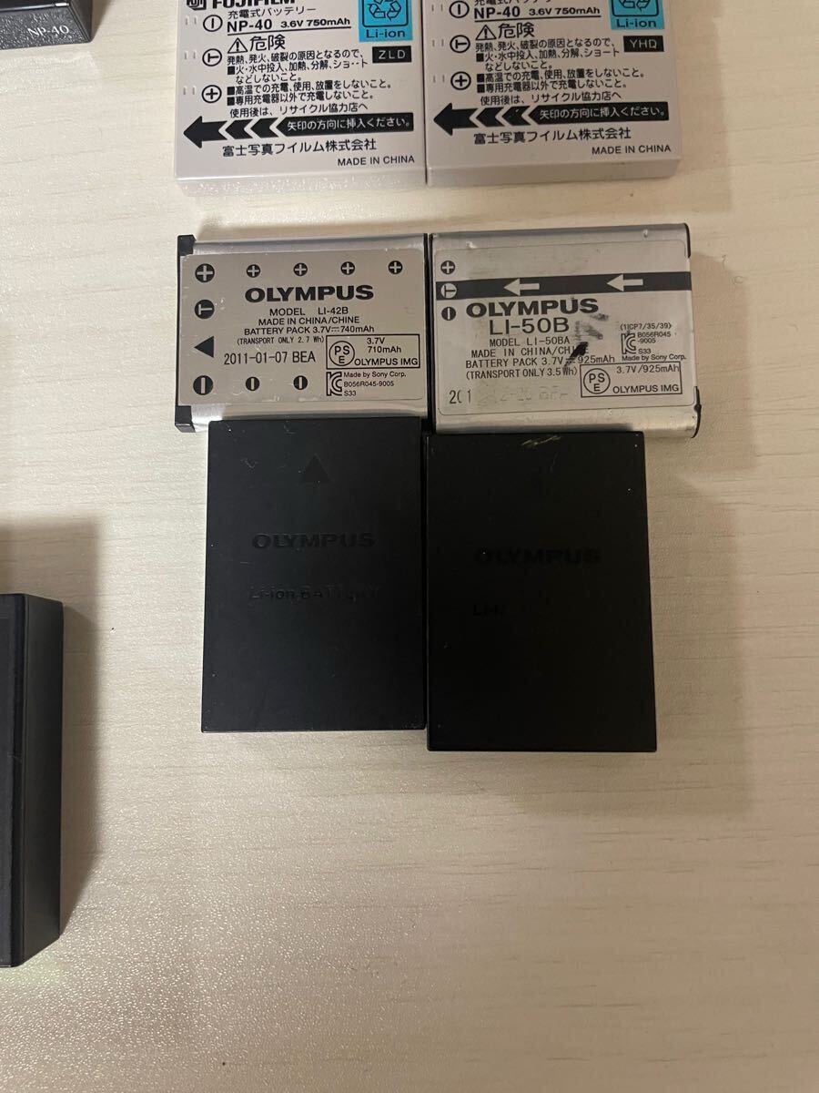 デジカメ用バッテリー　　まとめ売り 1円スタート CASIO/Canon/SONY/OLYMPUS/Nikonなど_5