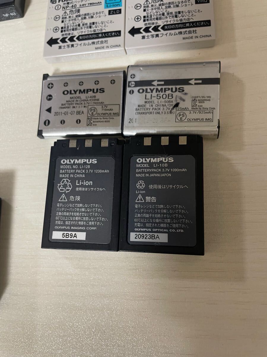 デジカメ用バッテリー　　まとめ売り 1円スタート CASIO/Canon/SONY/OLYMPUS/Nikonなど_6