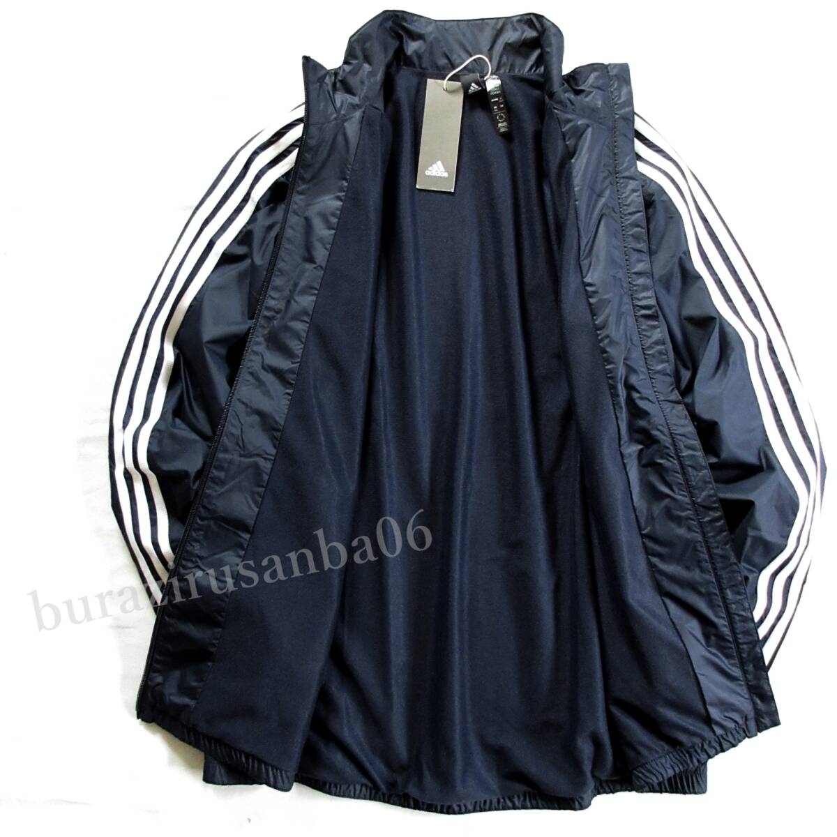 【新品・未使用】 アディダス ウインドブレーカー　2ＸＯ メンズ 2XO（3XL）未使用 定価1.3万 adidas アディダス 起毛裏地付