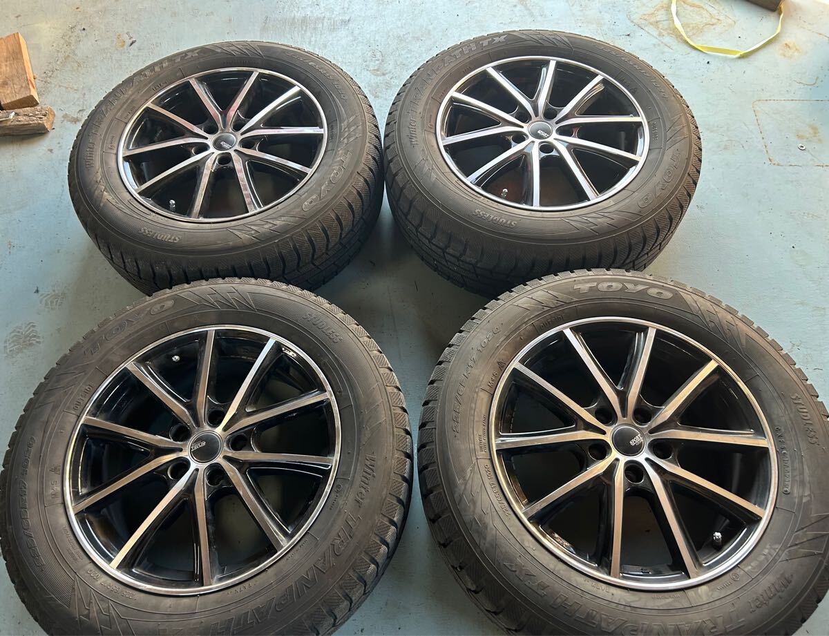 225⁄65R17 Winter スタッドレスタイヤ&ホイールセット TX 