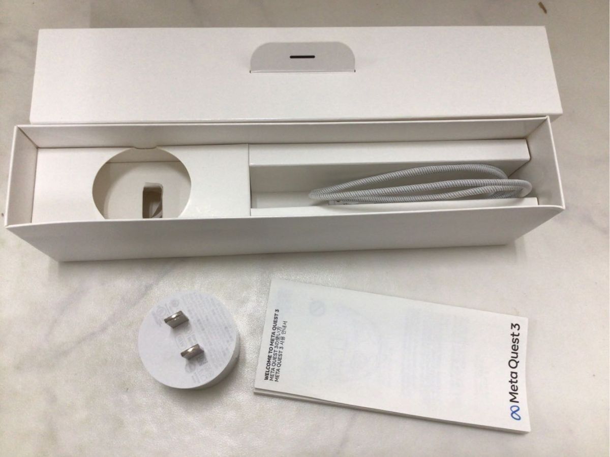 1円〜 動作確認済み 初期化済 欠品 Meta Quest3 128GB VRヘッドセット