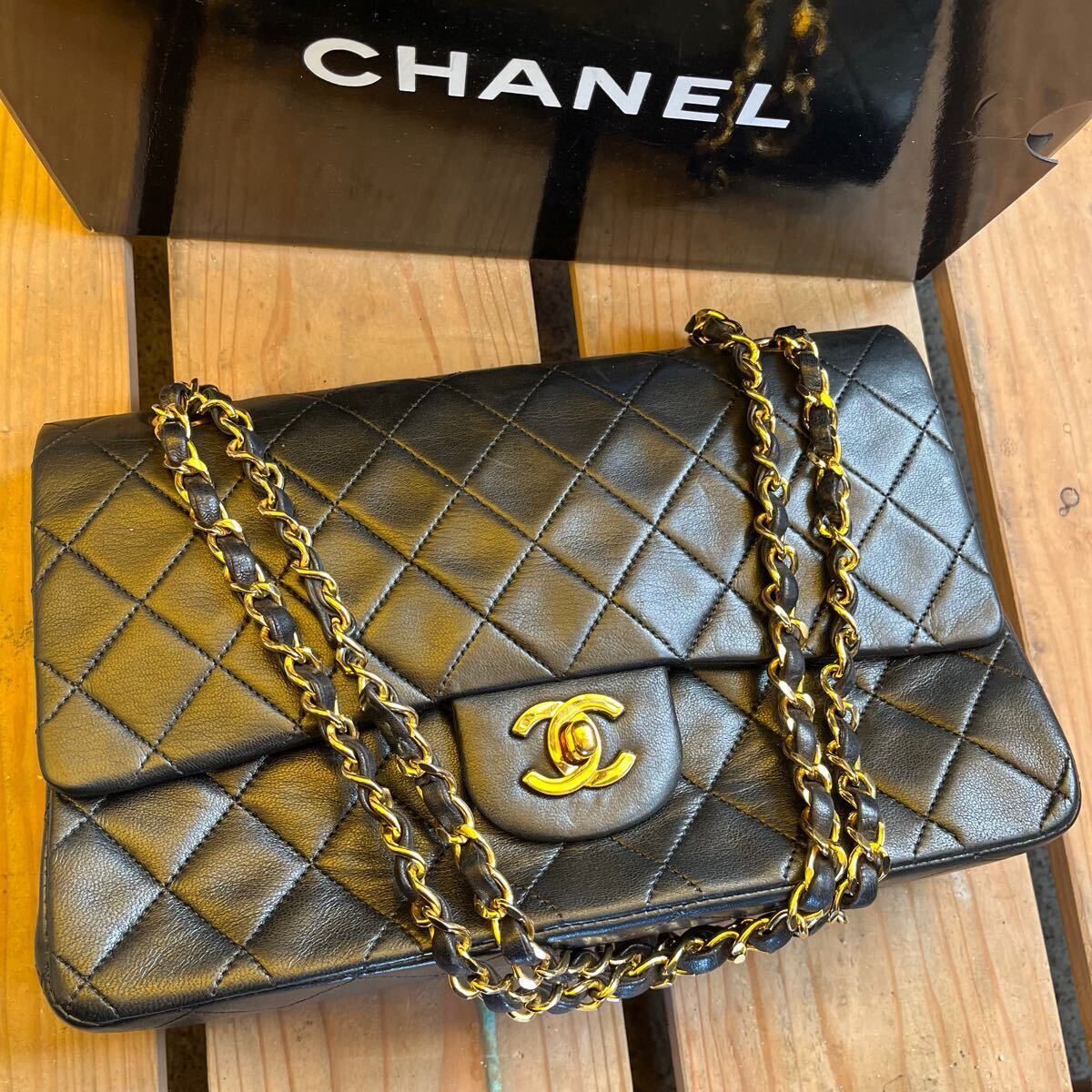説明欄必読品) CHANEL シャネル マトラッセ 年代物 ココマーク 