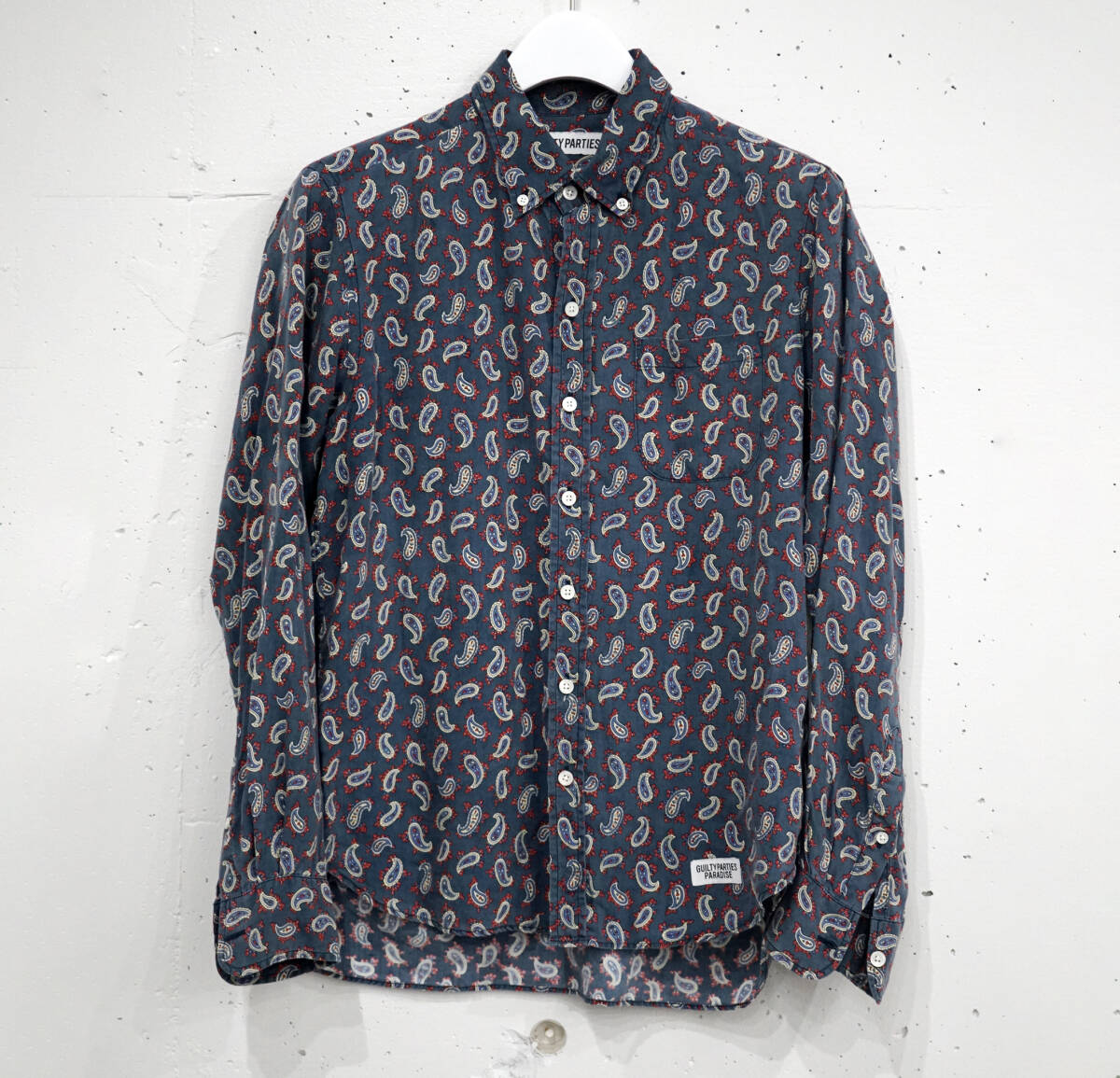 WACKOMARIA BUDSPOOL 21SS ペイズリー 半袖シャツ M WACKO MARIA