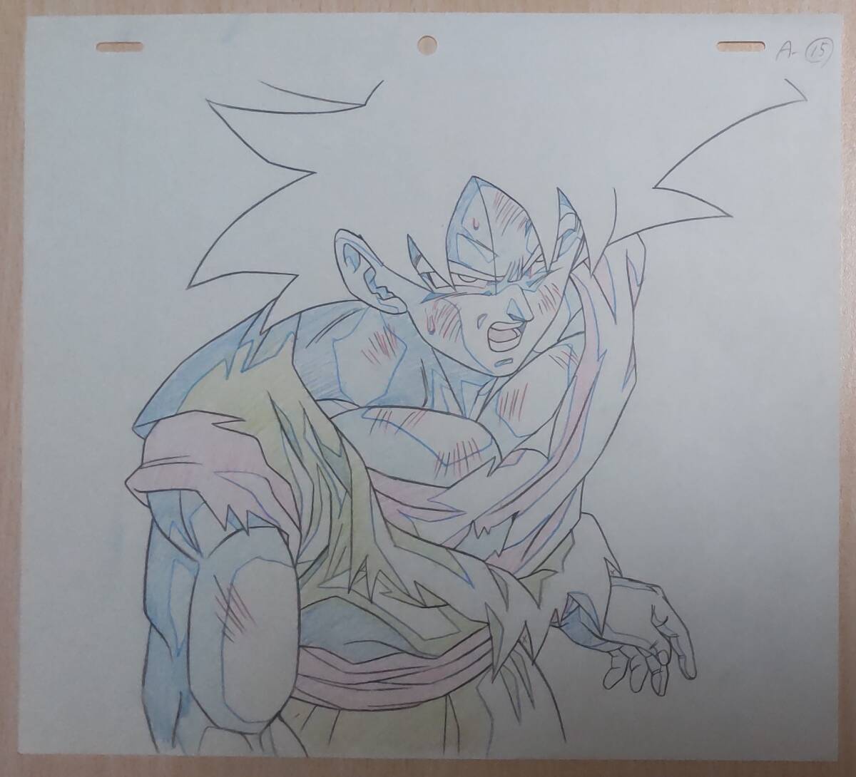 整理番号５９０　劇場版　ドラゴンボールＺ　セル画原画_1