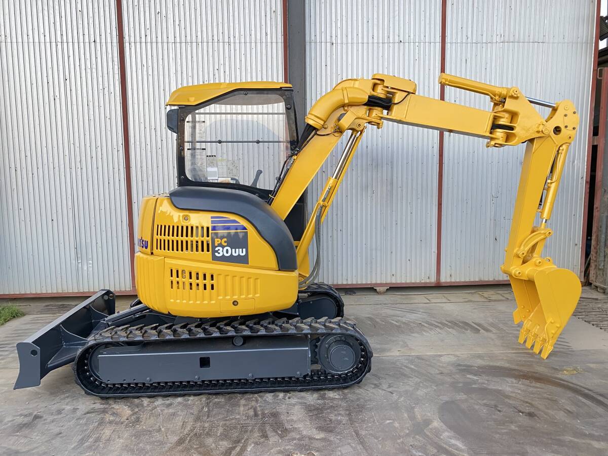 ★ユンボ／油圧ショベル　　コマツ　PC30UU-5 .倍速 ★千葉県～_1