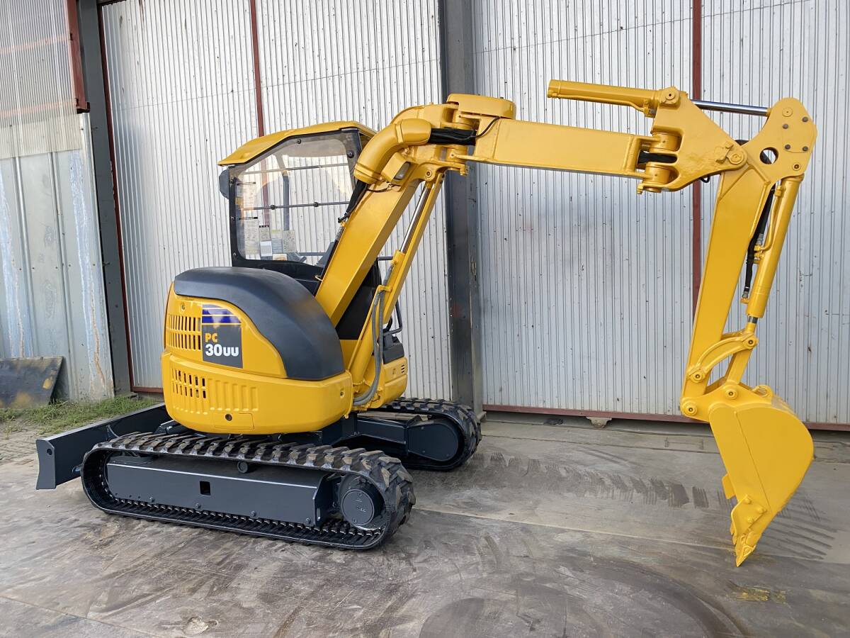 ★ユンボ／油圧ショベル　　コマツ　PC30UU-5 .倍速 ★千葉県～_3