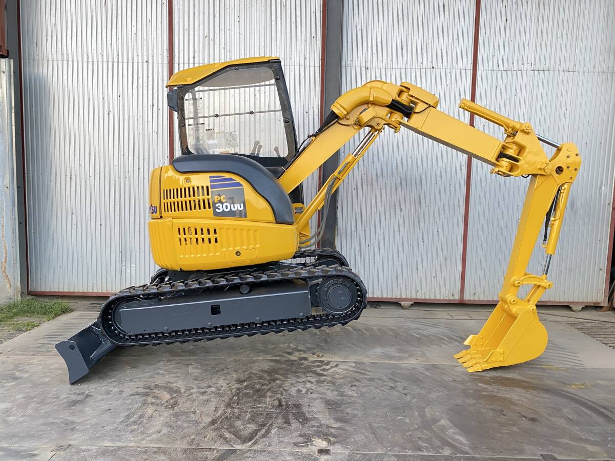 ★ユンボ／油圧ショベル　　コマツ　PC30UU-5 .倍速 ★千葉県～_4