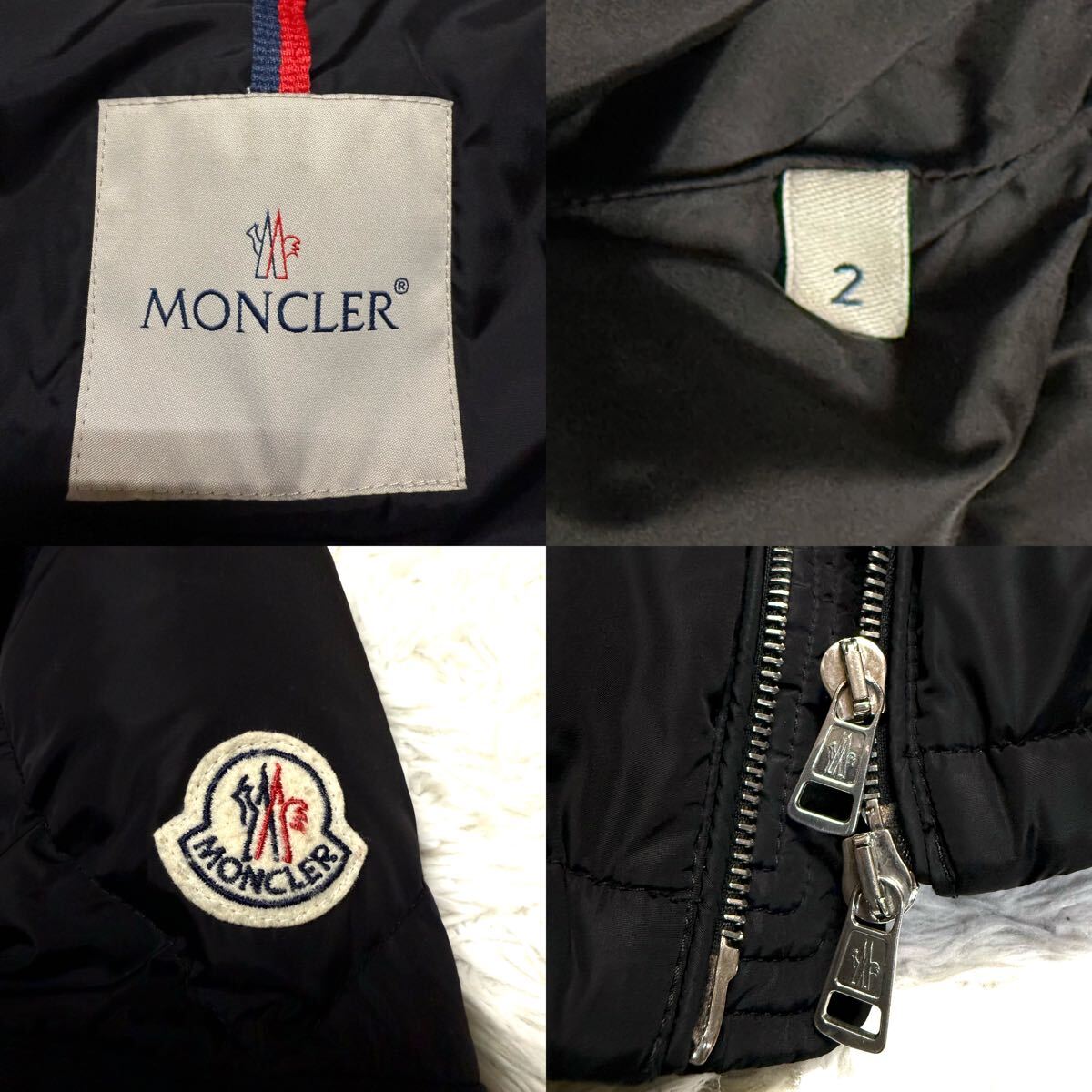 ほぼ未使用/Lサイズ○MONCLER モンクレール【ARCS アークス フード収納