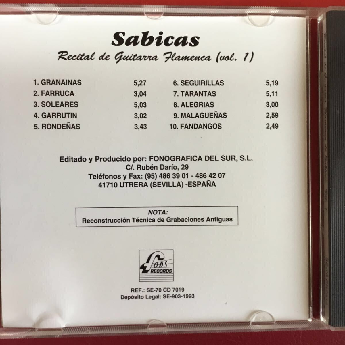 フラメンコギターの神様サビカスCD輸入盤、ダダリオギター弦_4