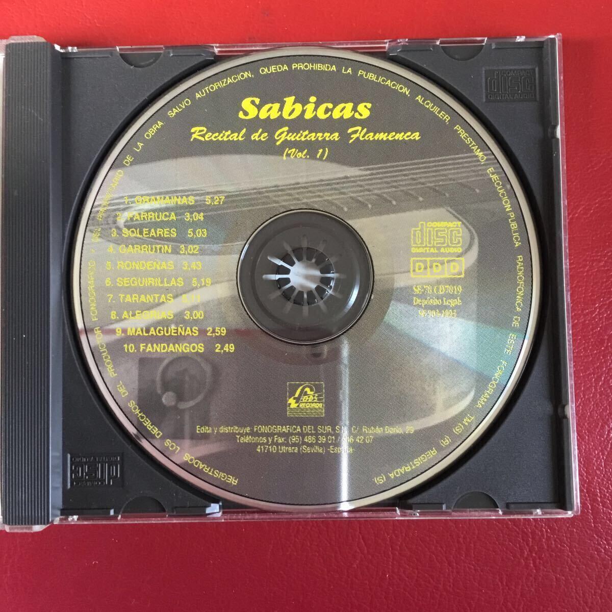 フラメンコギターの神様サビカスCD輸入盤、ダダリオギター弦_5