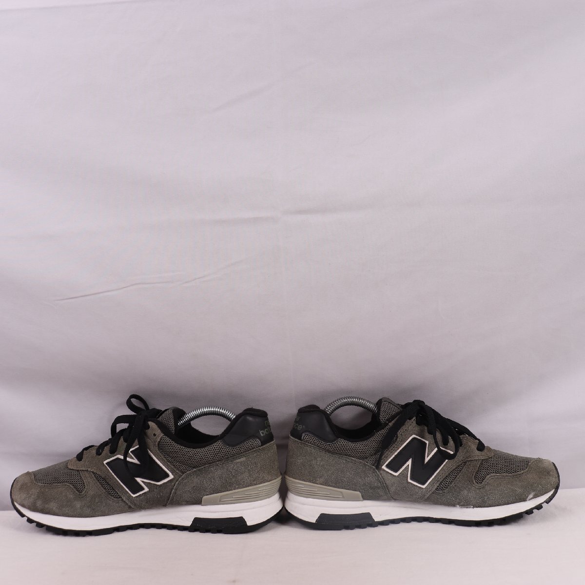 565 ニューバランス 25.5cm/new balance 深緑 ダークグリーン 黒 