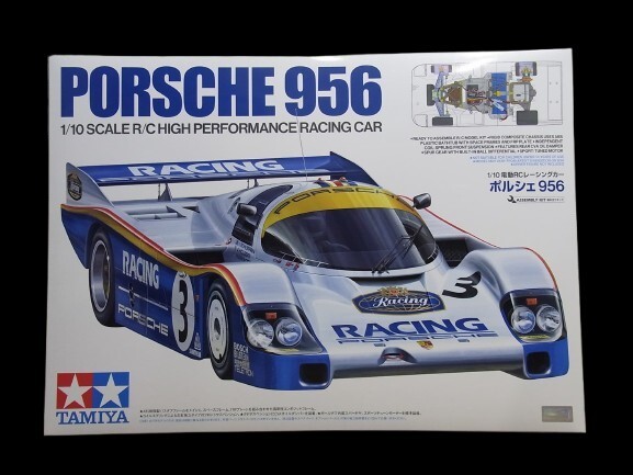 新品/未組立 タミヤ 1/10RC 1990 ベンツ C11 + ポルシェ956 （RC特別