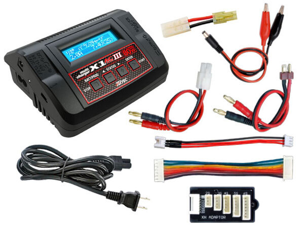 HiTEC マルチチャージャー X1 AC PLUS Ⅲ ＆ G.T.Power バッテリーチェッカー_5