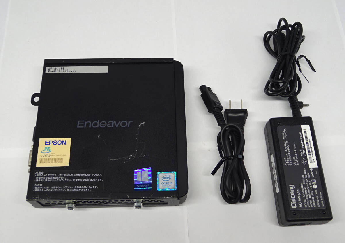 エプソン エンデバー ST40E SSD256GB Windows11 ミニPC エプソン